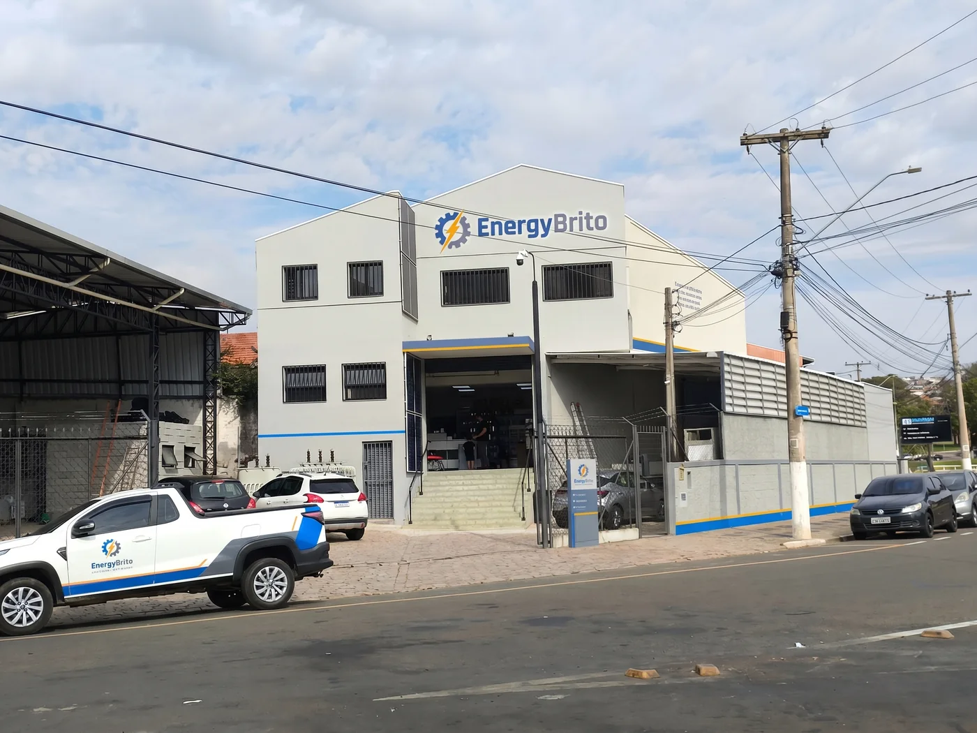 Fachada da Energy Brito